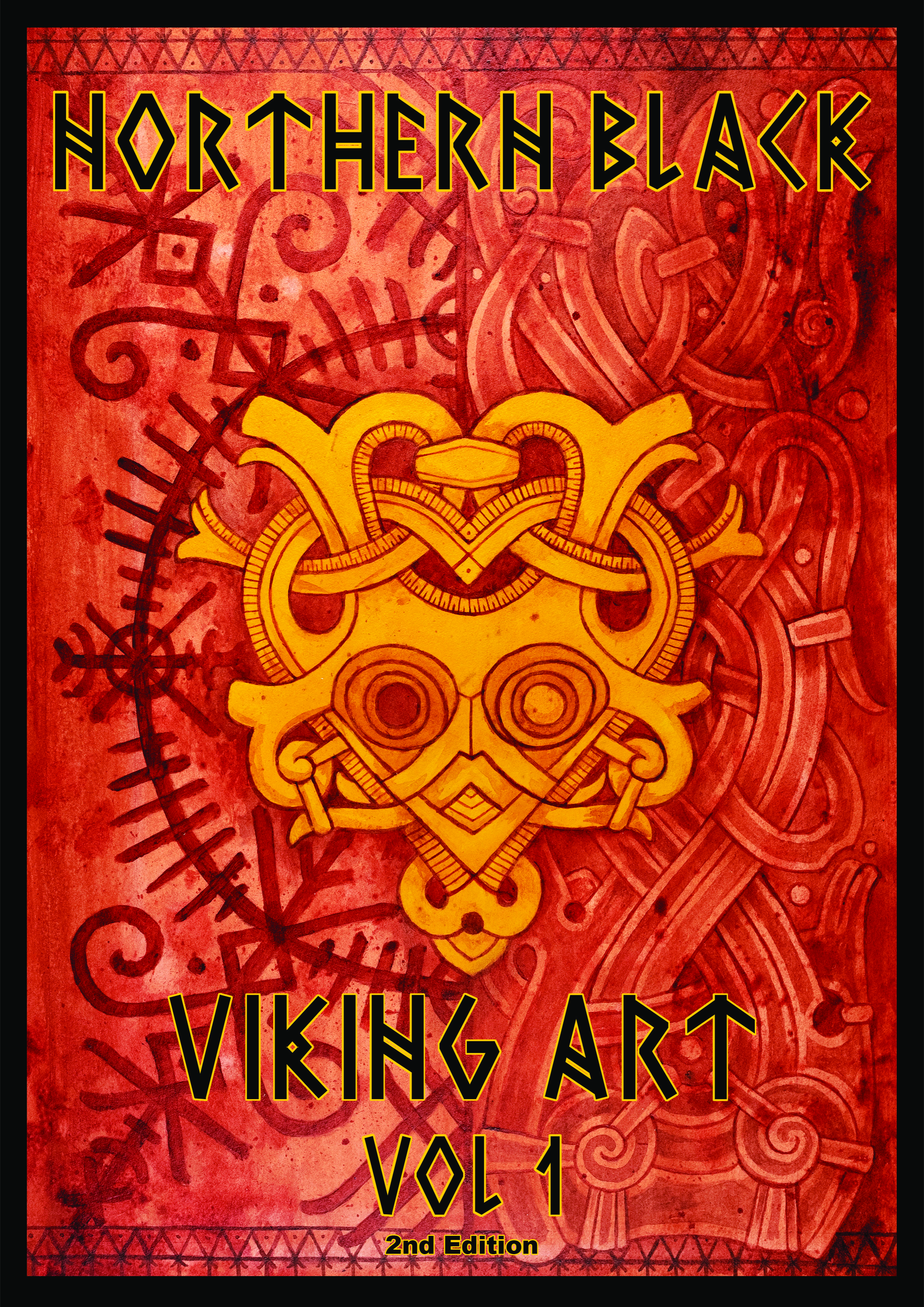 NORTHERN BLACK VIKING ART BOOK VOL.1 2ND EDITION BOOK