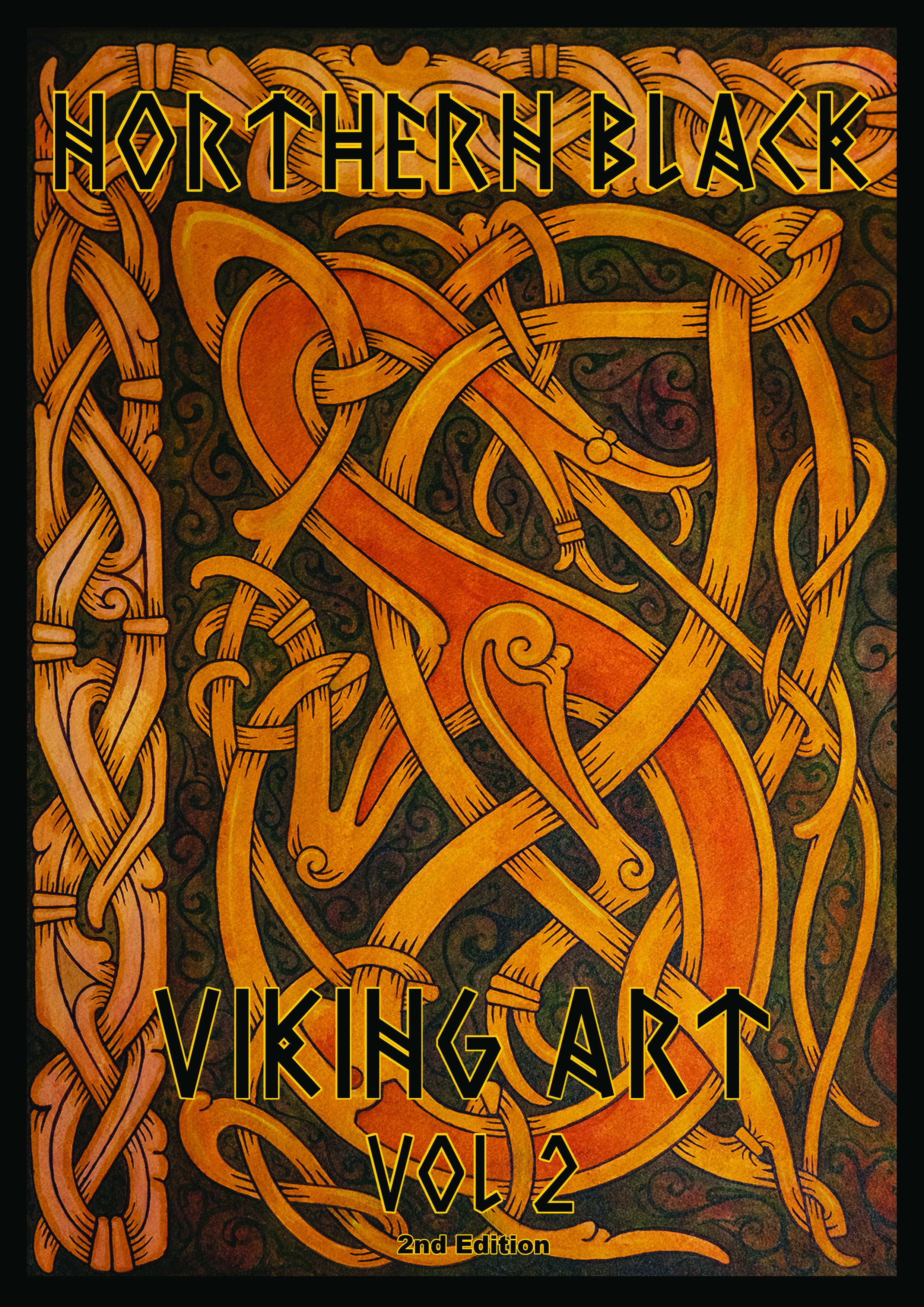 NORTHERN BLACK VIKING ART BOOK VOL.2 2ND EDITION BOOK