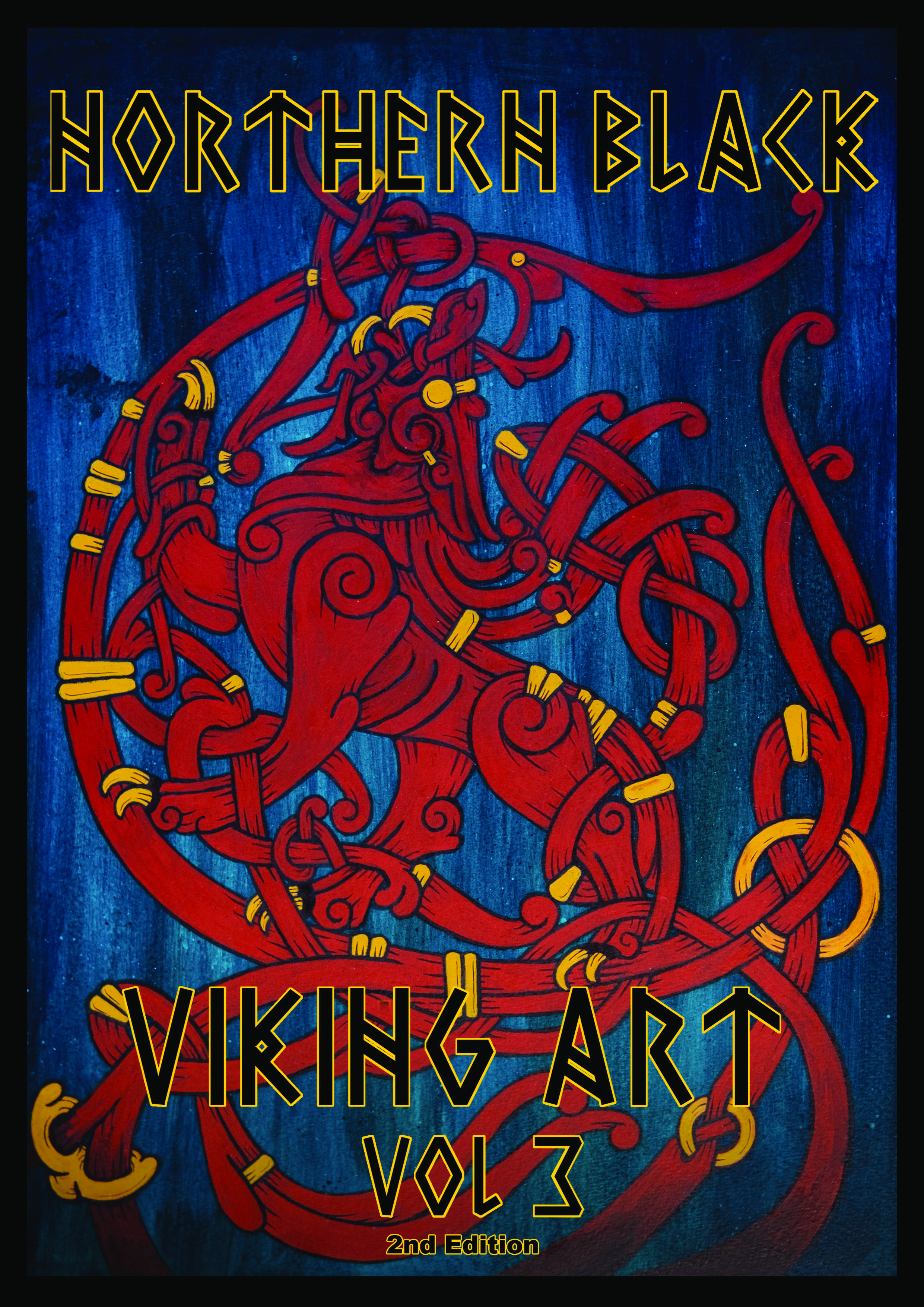 	NORTHERN BLACK VIKING ART BOOK VOL.3 2ND EDITION BOOK